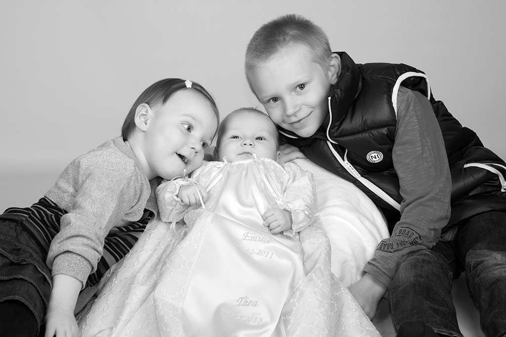 3 søskende