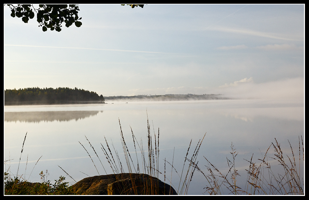 Morgenstemning mod Gassbo-öen