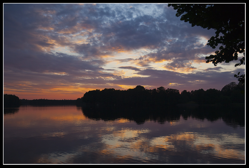 Solnedgang over Vikaland