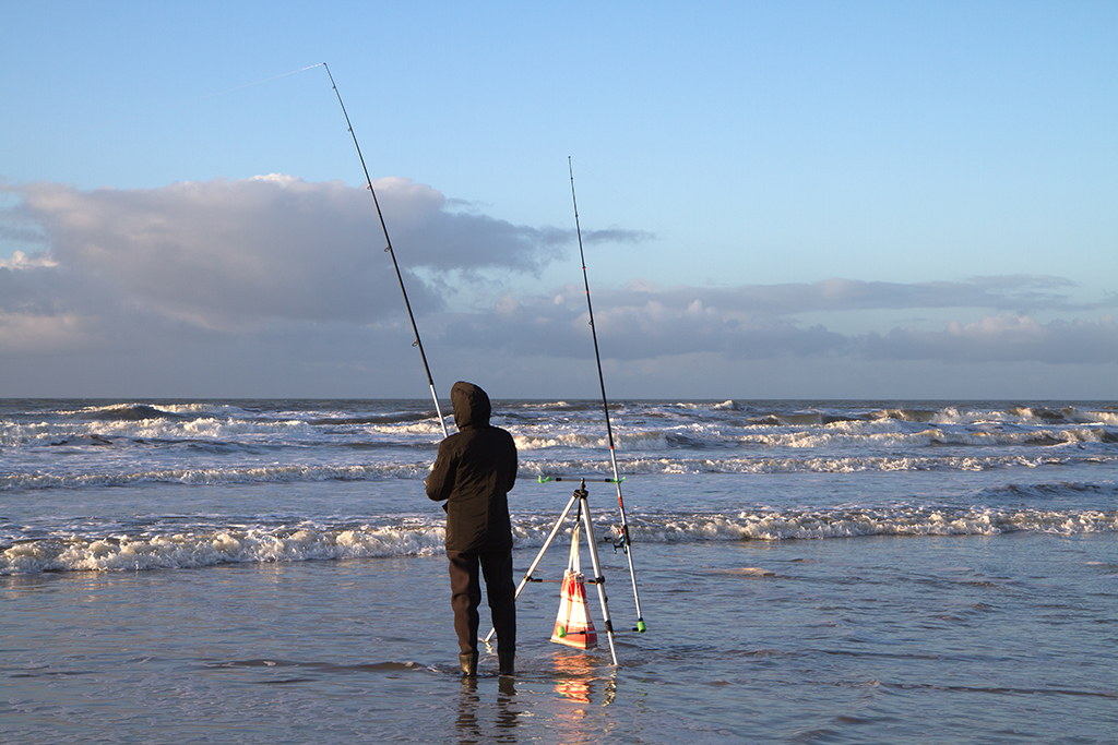 Nytårsdag ved Vejers strand