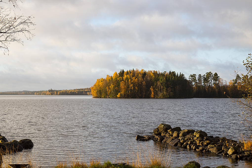 Efterårsmorgen ved Ekenäs