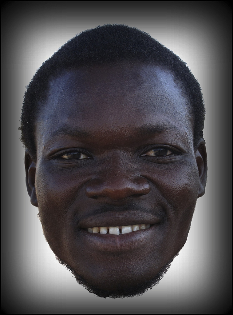 Portræt af en indfødt fra Mali
