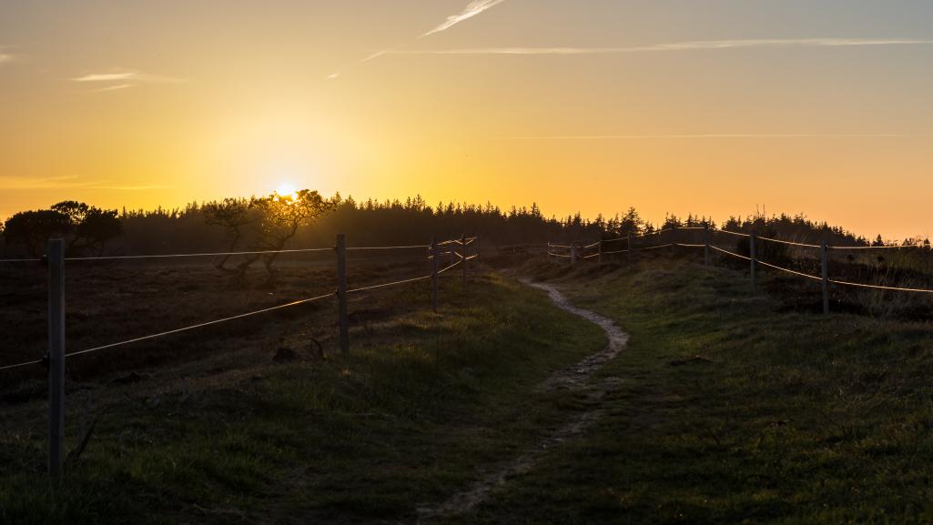 Solnedgang i Marbæk - 2