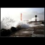 Storm ved Hvide Sande