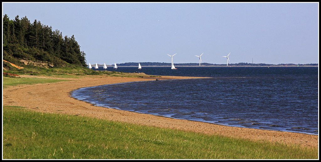 Udsigt fra Marbæk mod Fanø