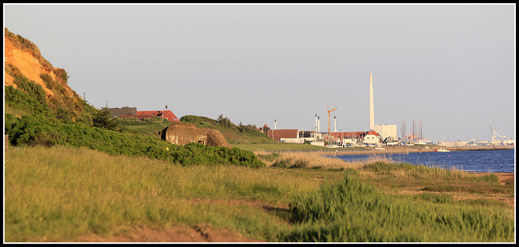 Fra Sjelborg strand mod Esbjerg