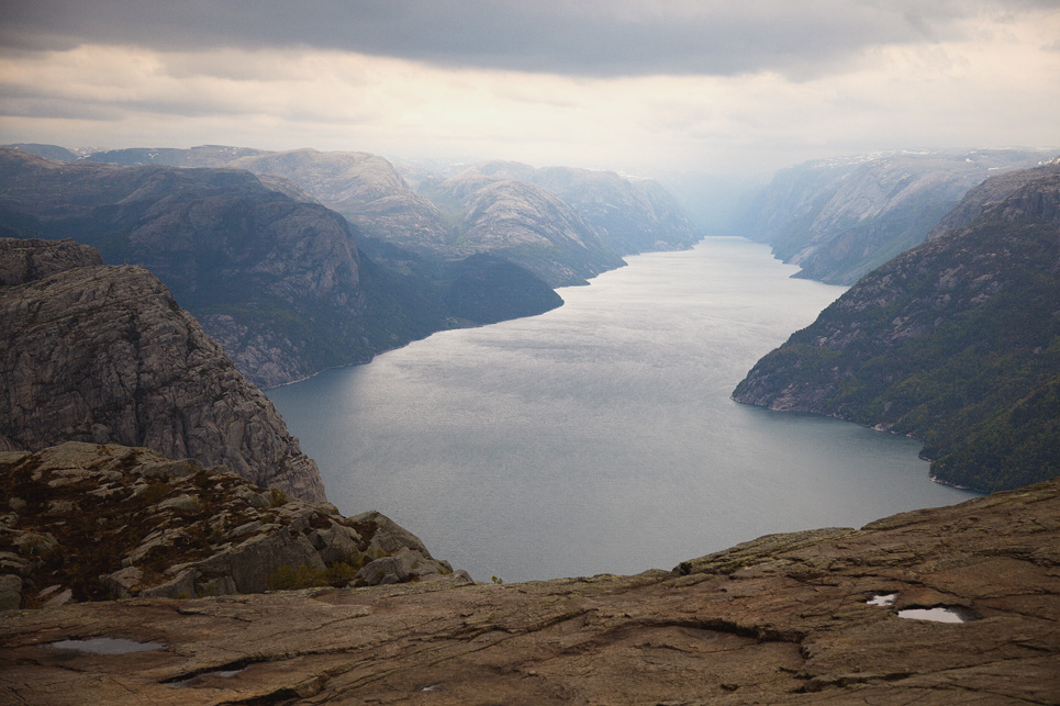 Udsigt fra Preikestolen